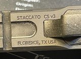 Staccato CS24 (v3) X-Series Black DLC Flat Trigger Trijicon 3.25 MOA Streamlight TLR-7 Carry Package - 10 of 11