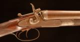 Joseph Lang and Sons high grade hammer gun with new nitro proofs in very nice condition - 3 of 8