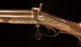 J. Roux Leige 14 gauge with exceptional engraving and layout - 9 of 10