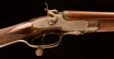 W.J. Harbey with barrels by J. Clarke 16 g. Hammer gun, great dimensions and nitro proofed - 3 of 7