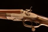 W.J. Harbey with barrels by J. Clarke 16 g. Hammer gun, great dimensions and nitro proofed - 6 of 7