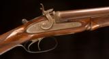 Westley Richards bar in wood hammer gun in excellent condition and cased - 4 of 10