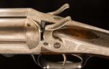Charles Lancaster classic patent slide and tilt heavy nitro proofed hammer gun! - 9 of 9