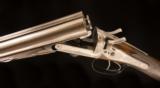 Charles Lancaster classic patent slide and tilt heavy nitro proofed hammer gun! - 8 of 9