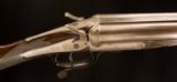 Charles Lancaster classic patent slide and tilt heavy nitro proofed hammer gun! - 5 of 9