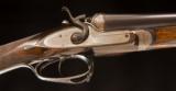 Henry Atkin 12 ga best bar in wood hammer gun in wonderful condition in original O&L case - 6 of 10