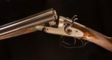 Henry Atkin 12 ga best bar in wood hammer gun in wonderful condition in original O&L case - 4 of 10
