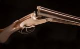 Henry Atkin 12 ga. sidelock with stunning wood and engraving ...and a sidelever! - 9 of 9