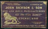 John Dickson of Edinburgh in its makers case in very original condition ~ Great new price! - 11 of 11