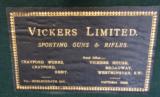 Vickers Limitedof Westminster , London - high condition English boxlock with makers case - 9 of 10