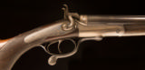 Alex Henry .360 double rifle - rare to find this small bore double in a BPE and with a 15 1/4