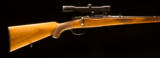 BRNO 8x57S with side mount Hensoldt scope and full length stock - Classic! - 1 of 6