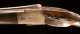 William Evans 12 ga. side lock with full cross over stock, right shoulder for the left eye - check the pictures......... - 9 of 9