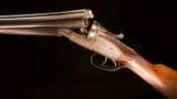 William Evans 12 ga. side lock with full cross over stock, right shoulder for the left eye - check the pictures......... - 5 of 9