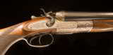 William Evans top lever with long barrels, tight chokes, and heavy proofs..........a trifecta pigeon pheasant gun! - 3 of 8