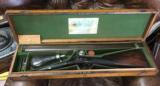 James Purdey 16g. Percussion shotgun in very nice original condition in its makers case with acc. - 9 of 10