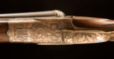 J.P. Sauer high grade 40 with exceptional deep chisel and game scene engraving ~ HIGH original condition - 5 of 9
