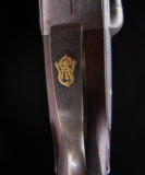Jules Burry of Liege Belgium prewar sidelock with full coverage engraving and signed by premier engraver L. Smeets ~ We miss listed , is Cast off - 10 of 10