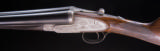C.S. Rosson sidelock from between the wars in its makers case ~ Light and features a single trigger ~ - 6 of 10