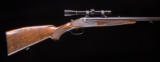 Merkel Beautifully Engraved Sideplated Double Rifle in Highly Respected 9.3x74R - 2 of 12