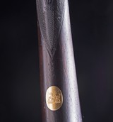 Stephen Grant Sidelock with stunning Nitro Proofed Damascus Barrels in its makers case - 4 of 12