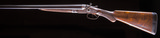 W.J. Jeffery Live Pigeon gun with 2 3/4