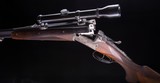 Pre-war Merkel O/U Double Rifle in very nice condition with claw mounts and scope - 6 of 11