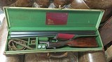 John Dickson of Edinburgh Classic Round action with great original barrels and stock dimensions ~ Light at 6 lbs. 4.5 oz.!
Makers case! - 11 of 12