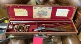 William Ford Top Lever Bar Action in its makers case - 9 of 11
