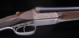 Webley & Scott with deep chisel fences and exceptional engraving - 5 of 7