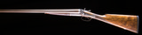 James Lang Top lever back action with nice rebounding hammers ~ Own a London gun! - 1 of 7