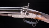 E.M. Reilly 16g. hammer double with exceptional wood and engraving. - 5 of 9