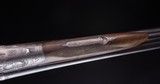 German
hammer Drilling in 16/16 over 9.3x72R rifle ~ Features wonderful game scene engraving - 15 of 15