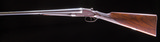 William Evans Sidelock with exceptional engraving and a very long LOP over super wood! - 2 of 8