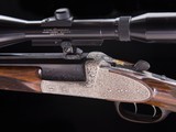 Josef Winlker ~Ferlach, Austria ~ An outstanding Sidelock single shot stalking rifle in a very nice metric caliber - 10 of 12