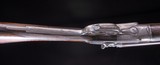 J.D. Dougall 12g. Jones Under lever double with stunning marble cake wood....... Experience the thrill of shooting a quality English hammer gun! - 4 of 8