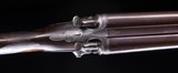 J.D. Dougall 12g. Jones Under lever double with stunning marble cake wood....... Experience the thrill of shooting a quality English hammer gun! - 7 of 8