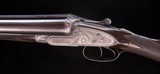 Army & Navy Sidelock from about 1896 with wonderful steel barrels and stock dimensions ~Note the wonderful fences! - 3 of 8