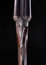 J.P.Sauer "Grade 40 +" with Outstanding Game Scenes and deep chiseled fences - 9 of 12