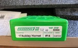 Cooper Jackson Hunter in super rare 17AH ~ Model 38 ~ New in Box with all
Paper work, test target, and includes dies - 8 of 8