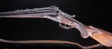 Carl Lewerentz German 9.3x74R per war double rifle with scopes - 9 of 10