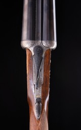Charles Lancaster 12/20 Sidelock set up with live pigeon forend ~ built between the wars - 4 of 9