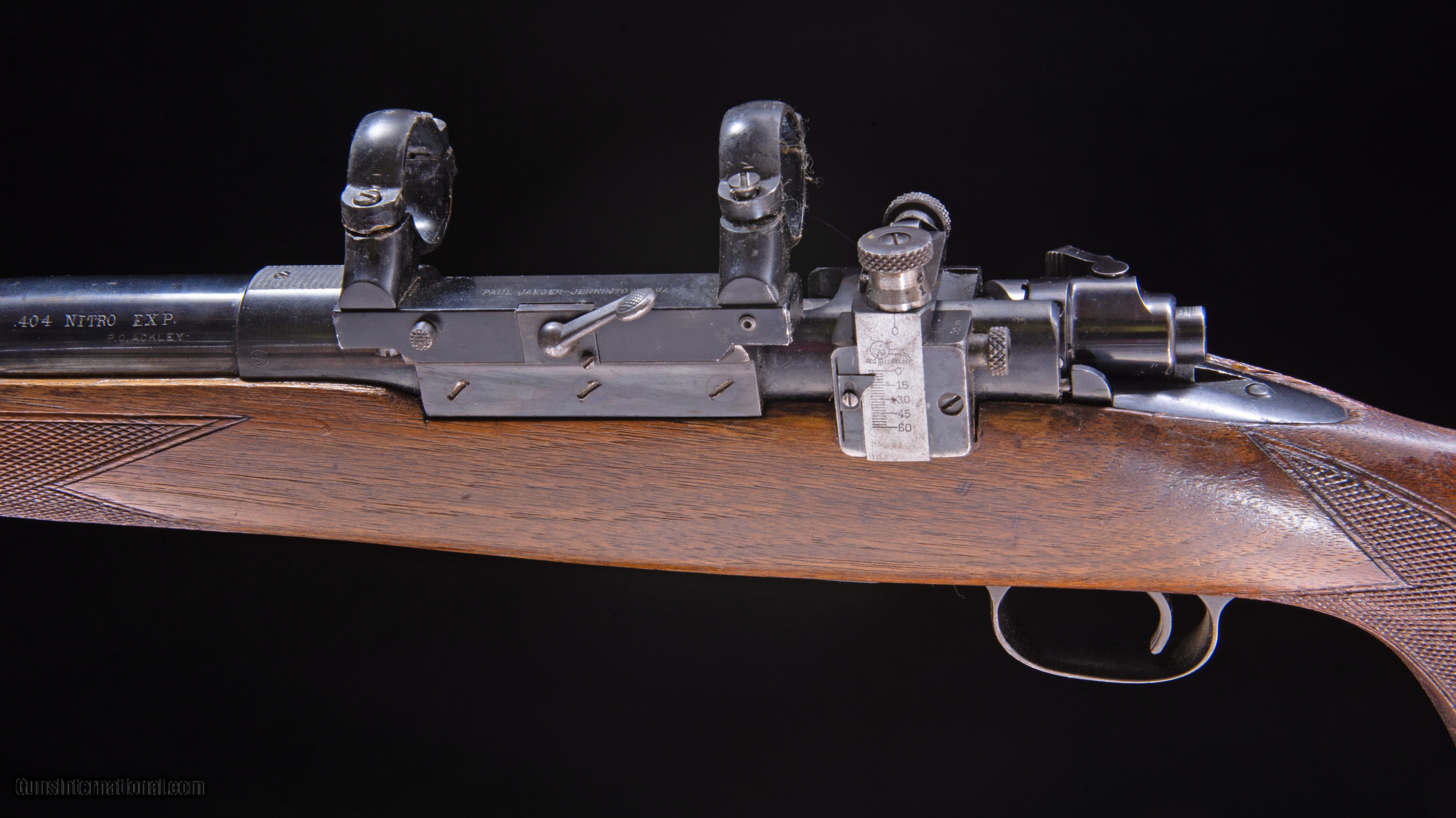 Winchester Model 70 in 404 Jeffery by P.O. Ackley