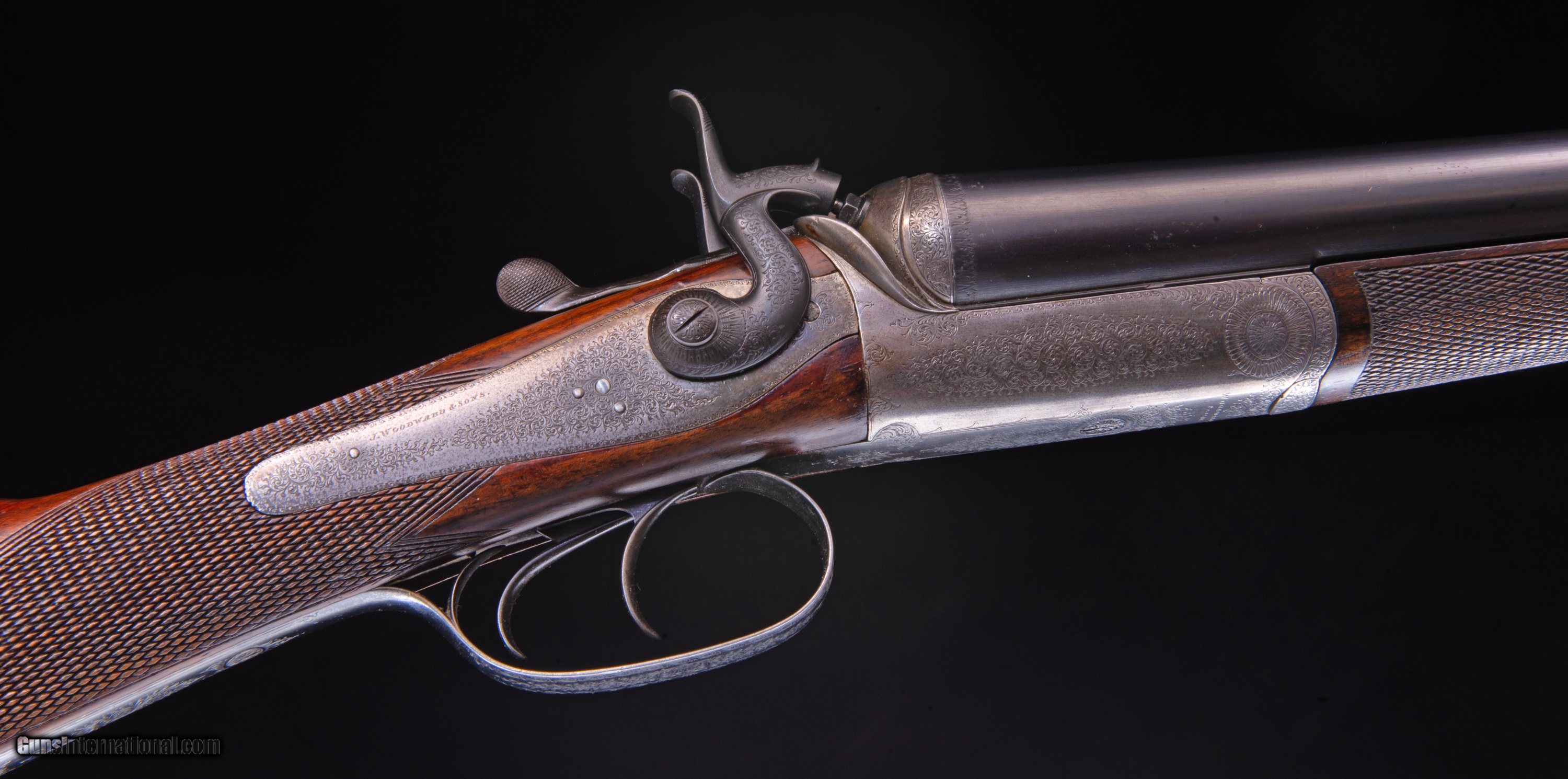 James Woodward top lever rebounding hammer London gun