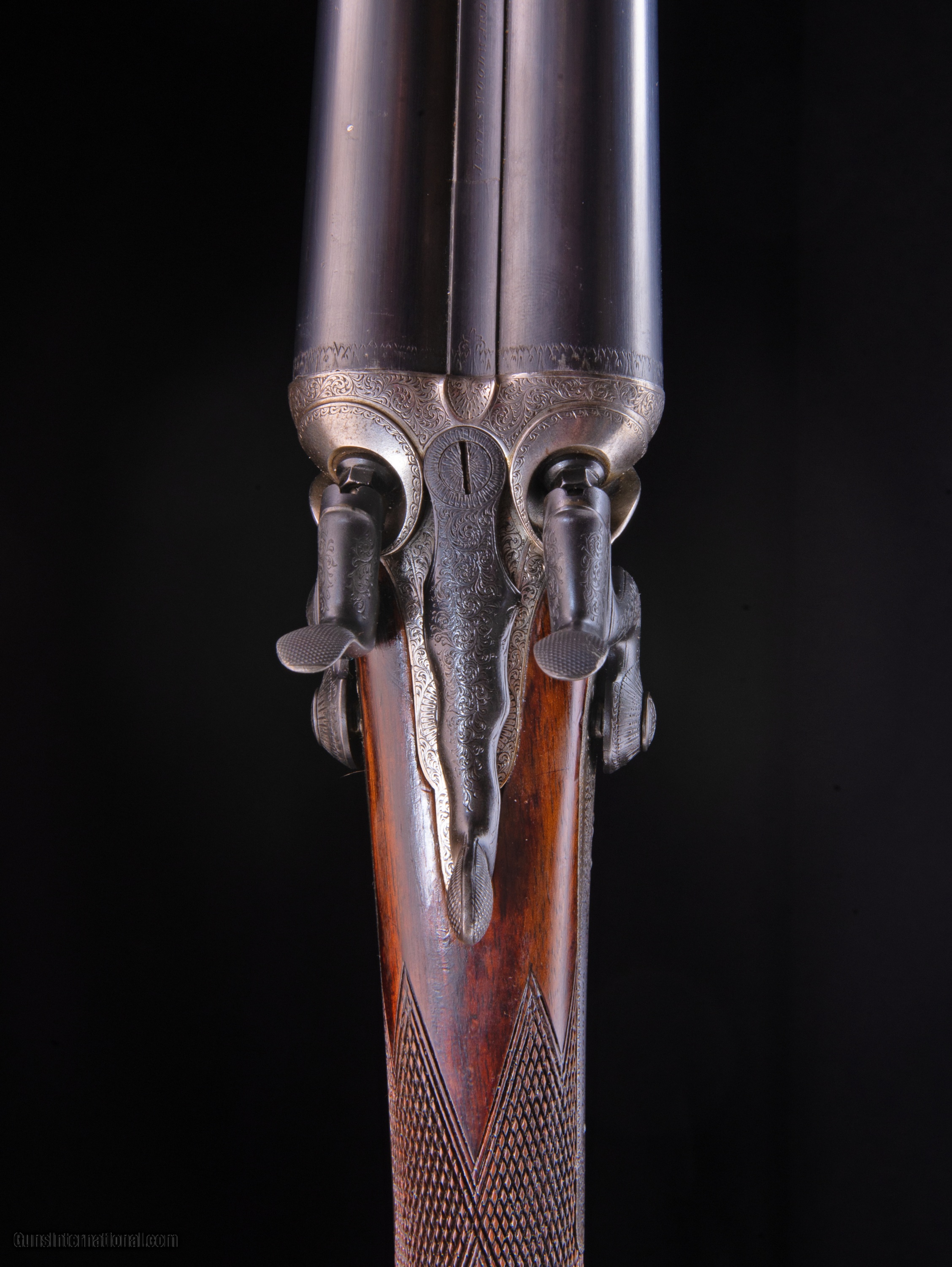 James Woodward top lever rebounding hammer London gun