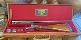 WC Scott Monte Carlo "B" ~ Check out the Pigeon and scroll engraving ~ Cased ~ Any tall gunners out there? - 1 of 10