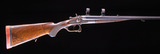 J.P. Sauer Double Rifle with excellent barrels by esteemed barrel and rifle maker G.L. Rasch of Braunschweig