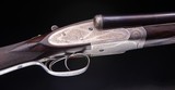 Henry Atkin of London Sidelock with a cross over stock ~ For the left eye and right shoulder - 8 of 9