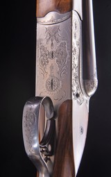 Merkel SxS Game Scene engraved BLE in Near New Condition ~ Cased - 8 of 10