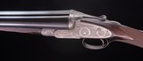 William Evans Sidelock with single trigger ~ Very light and handy!
Newer barrels by Cogswell & Harrison - 1 of 8